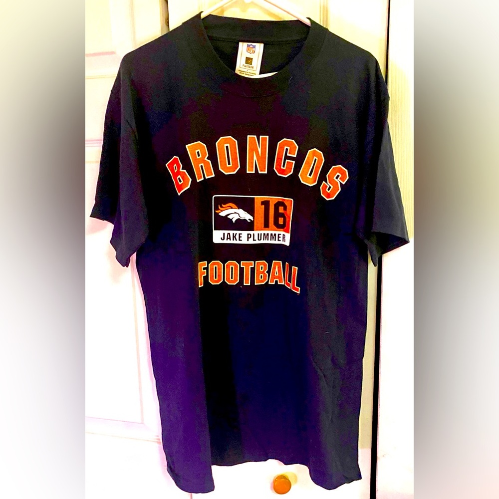 Denver Broncos Jake Plummer #16 Football T-Shirt Men’s Large